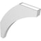 Ekena Millwork 3 1/2-in. W x 30-in. D x 36-in. H Thorton Architectural Grade PVC Knee Brace BRCP035X30X36THR - alternate 6